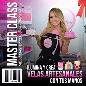 Curso Digital - Ilumina y Crea Velas Artesanales con tus Manos